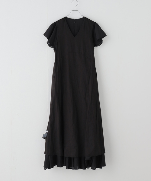 La TOTALITE(ラトータリテ)の「【洗える】コットンミックスコンシャスワンピース(ワンピース・レディース・オレンジ/ブルー/ブラック・36/38)」の20枚目の写真