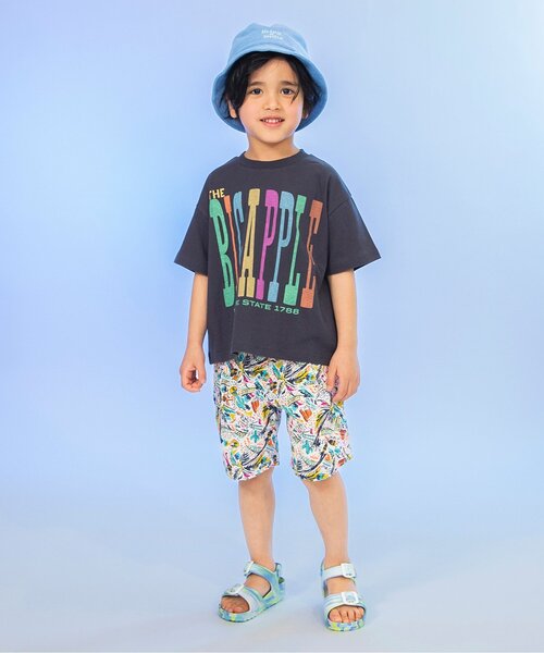 BREEZE(ブリーズ)の「【サマーエール】4柄ハーフパンツ(その他パンツ・キッズ・キナリ/ミント/サックスブルー/ブラック・120/140/80/100/110/130/90)」の6枚目の写真
