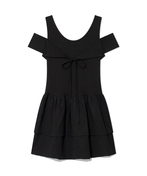 UGLY SHADOW(アグリーシャドウ)の「CANCAN PUMPKIN RIBBON DRESS(BLACK)(ワンピース・レディース・その他・FREE)」の4枚目の写真