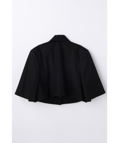 ENFOLD(エンフォルド)の「HALF-SLEEVES JACKET(テーラードジャケット・レディース・ブラック・38)」の11枚目の写真
