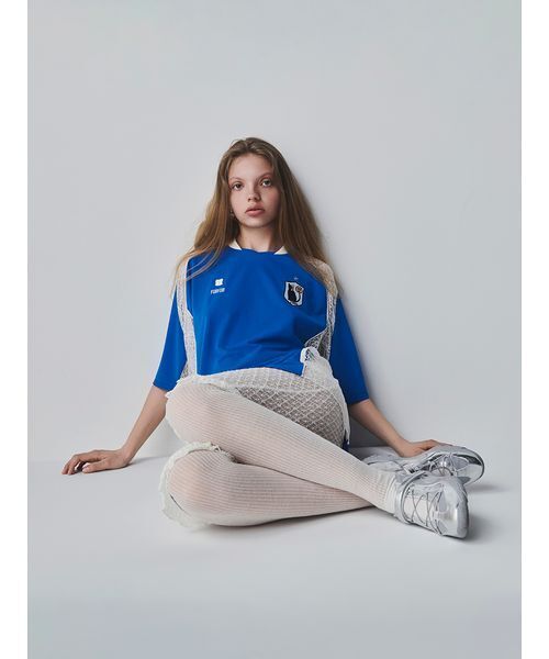 FURFUR(ファーファー)の「ユニフォームムードレースTシャツ(Tシャツ/カットソー・レディース・ブラック/ピンク・F)」の8枚目の写真