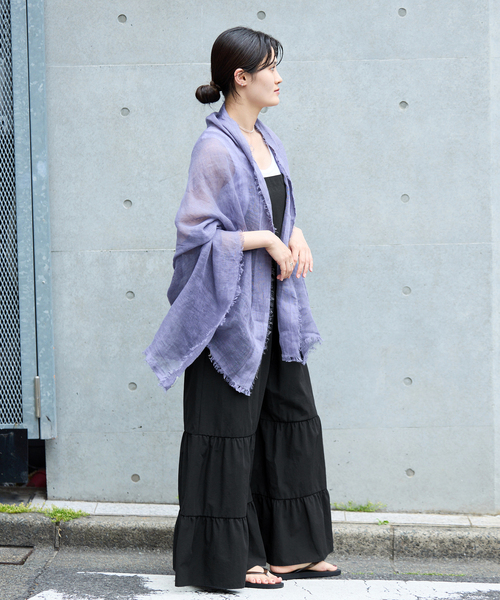 IENA（イエナ）の「《/手洗い可》ティアードサロペット（サロペット/オーバーオール・レディース・ブラック・38/36）」の8枚目の写真