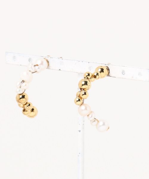 DESIGNWORKS(デザインワークス)の「【Completedworks /コンプリーテッドワークス】 Every Cloud Has ピアス(ピアス(両耳用)・レディース・ゴールド・フリー)」の8枚目の写真