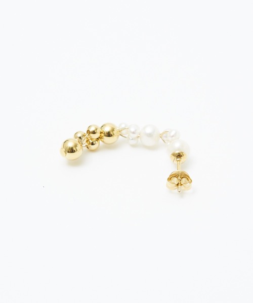 DESIGNWORKS(デザインワークス)の「【Completedworks /コンプリーテッドワークス】 Every Cloud Has ピアス(ピアス(両耳用)・レディース・ゴールド・フリー)」の5枚目の写真