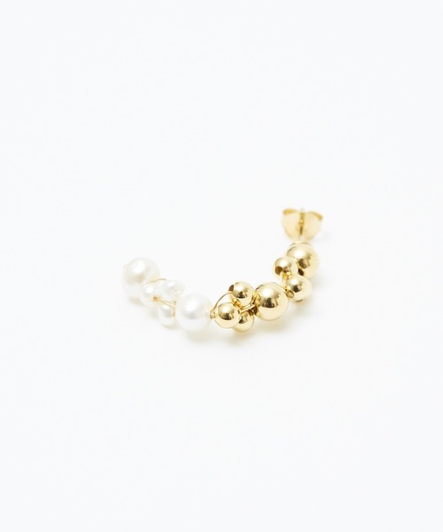 DESIGNWORKS(デザインワークス)の「【Completedworks /コンプリーテッドワークス】 Every Cloud Has ピアス(ピアス(両耳用)・レディース・ゴールド・フリー)」の6枚目の写真