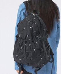 【Casselini/キャセリーニ】刺繍リュック/Embro backpack/花柄/リュック/A4収納可能【WEB限定】