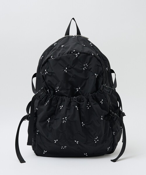 Casselini(キャセリーニ)の「【Casselini/キャセリーニ】刺繍リュック/Embro backpack/花柄/リュック/A4収納可能【WEB限定】(バックパック/リュック・レディース・ブラック/ブラック系その他・フリー)」の6枚目の写真