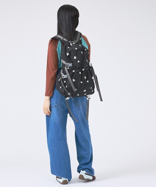 Casselini(キャセリーニ)の「【Casselini/キャセリーニ】刺繍リュック/Embro backpack/花柄/リュック/A4収納可能【WEB限定】(バックパック/リュック・レディース・ブラック/ブラック系その他・フリー)」の9枚目の写真