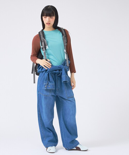Casselini(キャセリーニ)の「【Casselini/キャセリーニ】刺繍リュック/Embro backpack/花柄/リュック/A4収納可能【WEB限定】(バックパック/リュック・レディース・ブラック/ブラック系その他・フリー)」の10枚目の写真