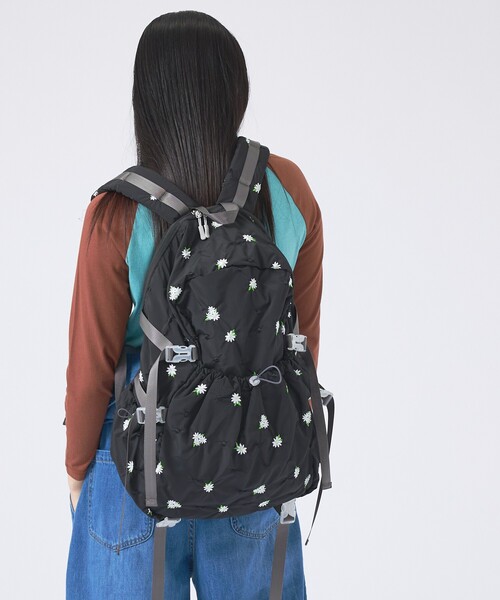 Casselini(キャセリーニ)の「【Casselini/キャセリーニ】刺繍リュック/Embro backpack/花柄/リュック/A4収納可能【WEB限定】(バックパック/リュック・レディース・ブラック/ブラック系その他・フリー)」の12枚目の写真