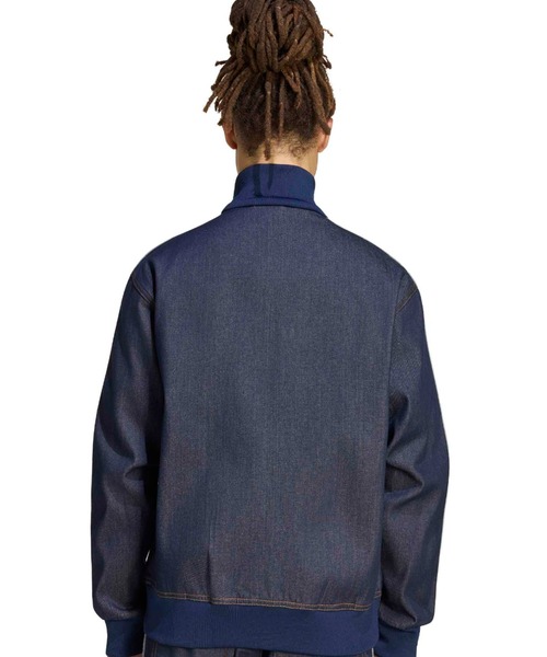 adidas(アディダス)の「adidas ADICOLOR RAW DENIM FIREBIRD TRACK TOP / アディダス アディカラー ロウ デニム ファイヤーバード トラックトップ(デニムジャケット・メンズ・ダークインディゴブルー・S/M/L/XL/XXL/3XL)」の10枚目の写真