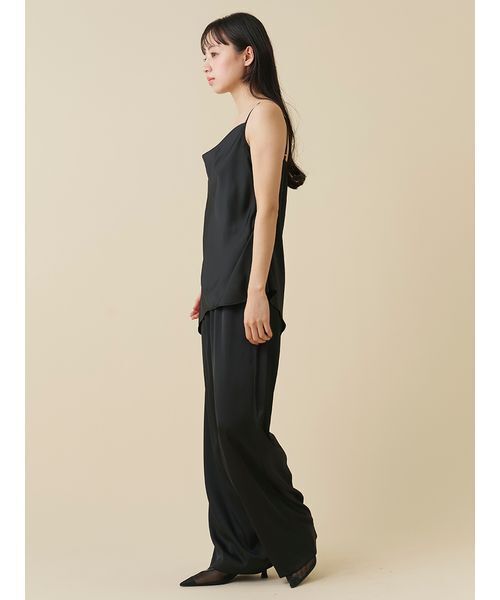SNIDEL(スナイデル)の「【Washable】キャミオールインワン(つなぎ/オールインワン・レディース・グリーン/ブラック/アイボリー・0/1)」の9枚目の写真