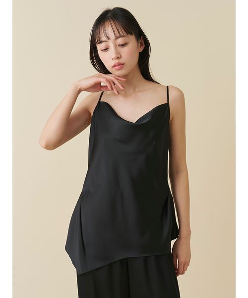SNIDEL(スナイデル)の「【Washable】キャミオールインワン(つなぎ/オールインワン・レディース・グリーン/ブラック/アイボリー・0/1)」の10枚目の写真