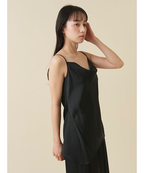 SNIDEL(スナイデル)の「【Washable】キャミオールインワン(つなぎ/オールインワン・レディース・グリーン/ブラック/アイボリー・0/1)」の11枚目の写真