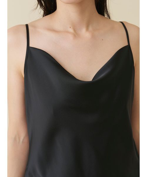 SNIDEL(スナイデル)の「【Washable】キャミオールインワン(つなぎ/オールインワン・レディース・グリーン/ブラック/アイボリー・0/1)」の12枚目の写真