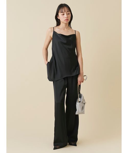 SNIDEL(スナイデル)の「【Washable】キャミオールインワン(つなぎ/オールインワン・レディース・グリーン/ブラック/アイボリー・0/1)」の17枚目の写真