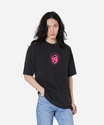 MODNINE（モディナイン）の「Cracking Sky - Oversized T-Shirt Black（Tシャツ/カットソー）」