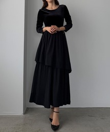 ウィムガゼット　ロングワンピース　ポンチフレアワンピース セール】ポンチフレアワンピース（ワンピース）｜Whim Gazette（ウィム
