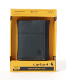 Carhartt（カーハート）の「2026SS carhartt/カーハート SADDLE LEATHR TRIFOLD WALLET フルグレインレザー 三つ折りウォレット 財布（財布）」