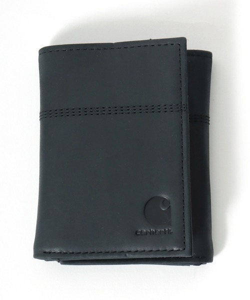 セール】2026SS carhartt/カーハート SADDLE LEATHR TRIFOLD WALLET