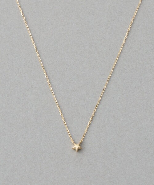 A ete エテ スターモチーフ ネックレス K10YG レイヤード] K10YG スター ネックレス（ネックレス）｜ete（エテ）の