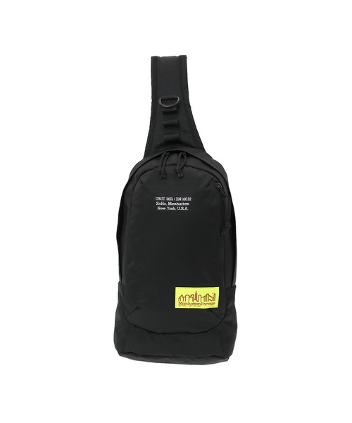 Manhattan Portage（マンハッタンポーテージ）の「LITTLE ITALY CROSSBODY BAG CORDURA GRINZA IRONWOOD（ボディバッグ/ウエストポーチ・メンズ・ブラック・SMALL）」の2枚目の写真