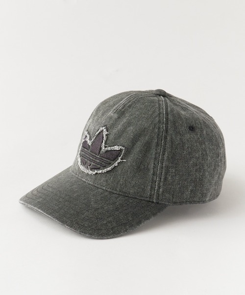 adidas(アディダス)の「adidas/アディダス HERI WASHED DEUNIM CAP デニム キャップ ブランドロゴ 2026年 夏 夏服(キャップ・レディース・ベージュ/ブラック・M/L)」の14枚目の写真