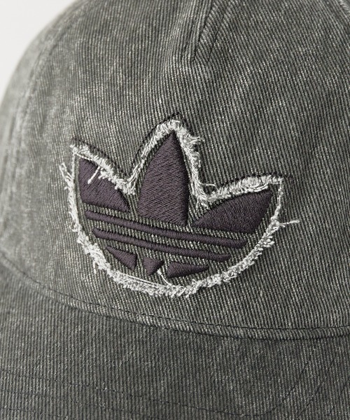 adidas(アディダス)の「adidas/アディダス HERI WASHED DEUNIM CAP デニム キャップ ブランドロゴ 2026年 夏 夏服(キャップ・レディース・ベージュ/ブラック・M/L)」の11枚目の写真