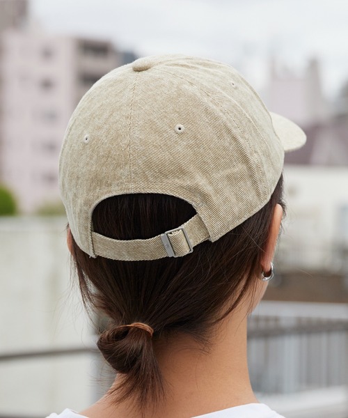 adidas(アディダス)の「adidas/アディダス HERI WASHED DEUNIM CAP デニム キャップ ブランドロゴ 2026年 夏 夏服(キャップ・レディース・ベージュ/ブラック・M/L)」の22枚目の写真