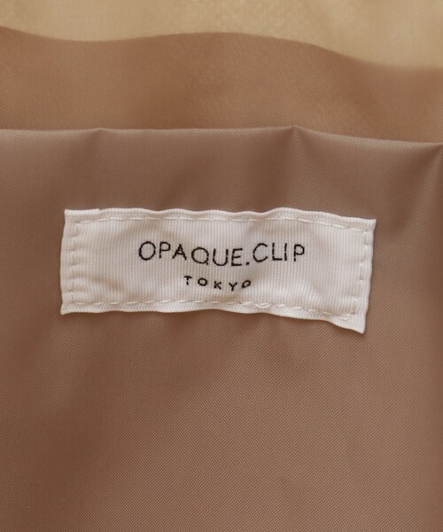 OPAQUE.CLIP(オペークドットクリップ)の「【A4対応/2WAY】ジャカードドロストショルダーバッグ(トートバッグ・レディース・ブラック/アイボリー・00)」の8枚目の写真