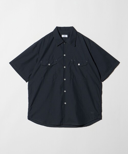 SMITH'S AMERICAN(スミスアメリカン)の「【別注】<SMITH’S AMERICAN>チェック柄 半袖 シャツ(シャツ/ブラウス・メンズ・グレー系/ネイビー・M/L)」の11枚目の写真