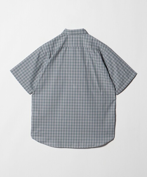 SMITH'S AMERICAN(スミスアメリカン)の「【別注】<SMITH’S AMERICAN>チェック柄 半袖 シャツ(シャツ/ブラウス・メンズ・グレー系/ネイビー・M/L)」の16枚目の写真