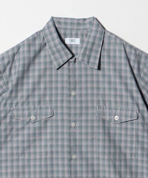 SMITH'S AMERICAN(スミスアメリカン)の「【別注】<SMITH’S AMERICAN>チェック柄 半袖 シャツ(シャツ/ブラウス・メンズ・グレー系/ネイビー・M/L)」の17枚目の写真