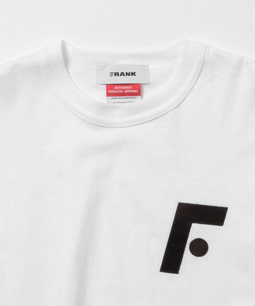 BEAMS T(ビームスティー)の「FRANK / F. チャンピオン ボディ Tシャツ(Tシャツ/カットソー・メンズ・ホワイト/ネイビー・MEDIUM/SMALL/LARGE)」の6枚目の写真