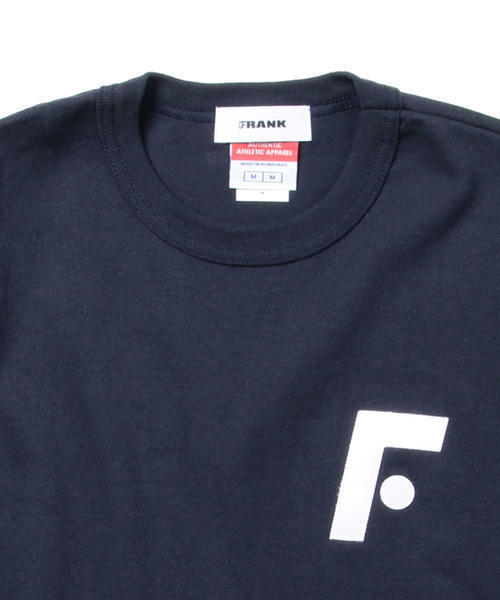 BEAMS T(ビームスティー)の「FRANK / F. チャンピオン ボディ Tシャツ(Tシャツ/カットソー・メンズ・ホワイト/ネイビー・MEDIUM/SMALL/LARGE)」の13枚目の写真