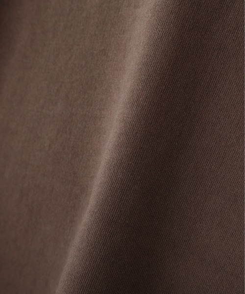 MHL.(エムエイチエル)の「FADED ROUGH COTTON JERSEY(Tシャツ/カットソー・レディース・ライトブラウン/セージグリーン・2)」の4枚目の写真