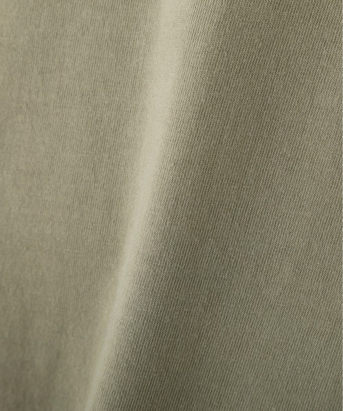 MHL.(エムエイチエル)の「FADED ROUGH COTTON JERSEY(Tシャツ/カットソー・レディース・ライトブラウン/セージグリーン・2)」の5枚目の写真