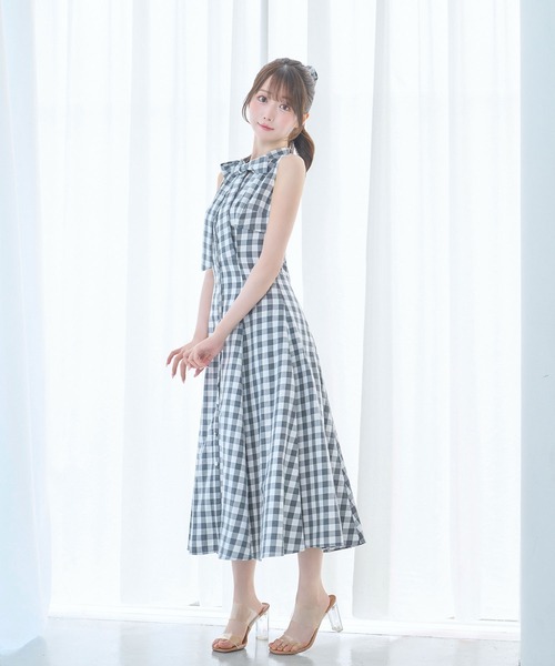 Rose Muse｜ロゼミューズのワンピース/ドレス（チェック柄）通販