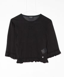 CHANEL（シャネル）の「シルク ココマーク 7分袖ニット（ニット/セーター）」