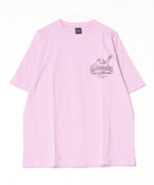 MANASTASH（マナスタッシュ）の「Ｃｉｔｅｅ　ＨＡＲＡＪＵＫＵ　ＴＥＥ（Tシャツ/カットソー・メンズ・ブラック/ベージュ/ホワイト系2/ホワイト/ピンク・S/M/XL/L）」の5枚目の写真