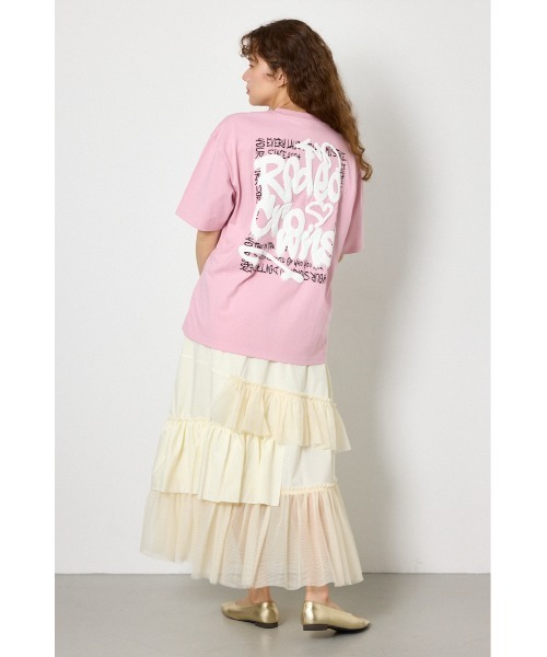 RODEO CROWNS WIDE BOWL(ロデオクラウンズワイドボウル)の「Cool Graffiti Logo Tシャツ(Tシャツ/カットソー・レディース・オフホワイト/ライム/ライトピンク/ブラック・FREE)」の17枚目の写真