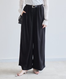 blanco デザインループワイドパンツ