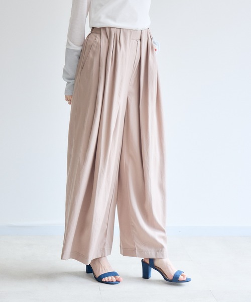 Paradise Picnic(パラダイスピクニック)の「blanco デザインループワイドパンツ(その他パンツ・レディース・ベージュ/ブラック/カーキ・FREE)」の11枚目の写真