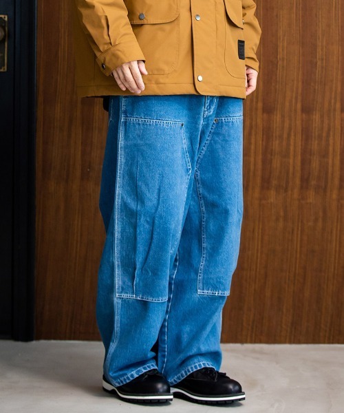 430(フォーサーティ)の「mp15285-DKB DENIM PANTS H-WASH デニムパンツ(26-155)(デニムパンツ・メンズ・インディゴブルー・1/2/3/0)」の13枚目の写真