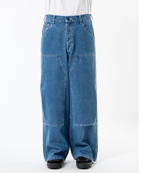 430(フォーサーティ)の「mp15285-DKB DENIM PANTS H-WASH デニムパンツ(26-155)(デニムパンツ・メンズ・インディゴブルー・1/2/3/0)」の17枚目の写真