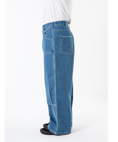 430(フォーサーティ)の「mp15285-DKB DENIM PANTS H-WASH デニムパンツ(26-155)(デニムパンツ・メンズ・インディゴブルー・1/2/3/0)」の18枚目の写真