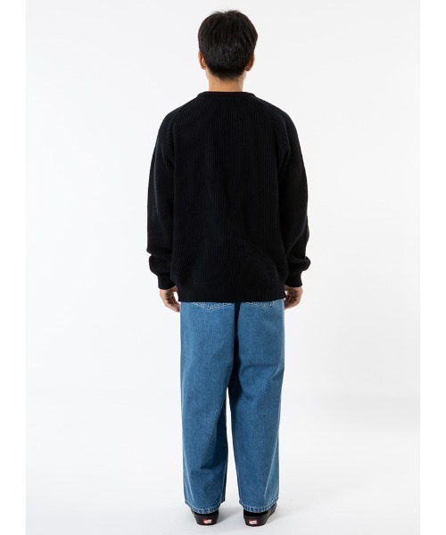 430(フォーサーティ)の「mp15285-DKB DENIM PANTS H-WASH デニムパンツ(26-155)(デニムパンツ・メンズ・インディゴブルー・1/2/3/0)」の10枚目の写真