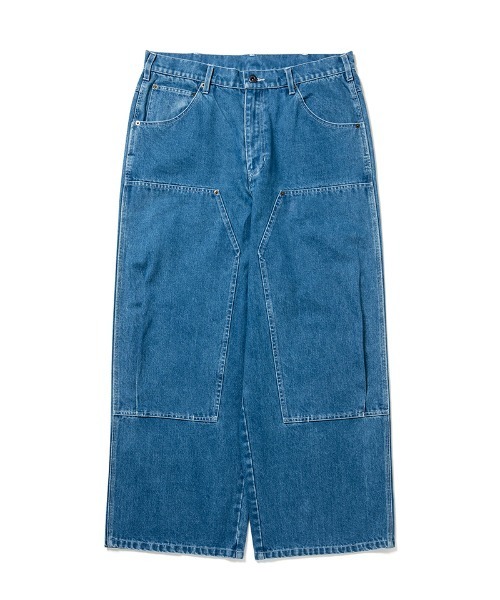 430(フォーサーティ)の「mp15285-DKB DENIM PANTS H-WASH デニムパンツ(26-155)(デニムパンツ・メンズ・インディゴブルー・1/2/3/0)」の11枚目の写真