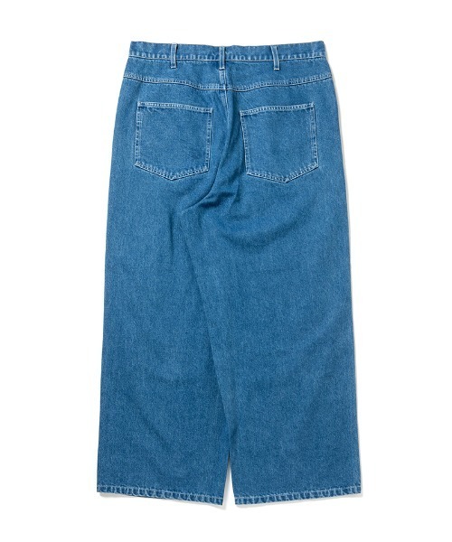 430(フォーサーティ)の「mp15285-DKB DENIM PANTS H-WASH デニムパンツ(26-155)(デニムパンツ・メンズ・インディゴブルー・1/2/3/0)」の12枚目の写真