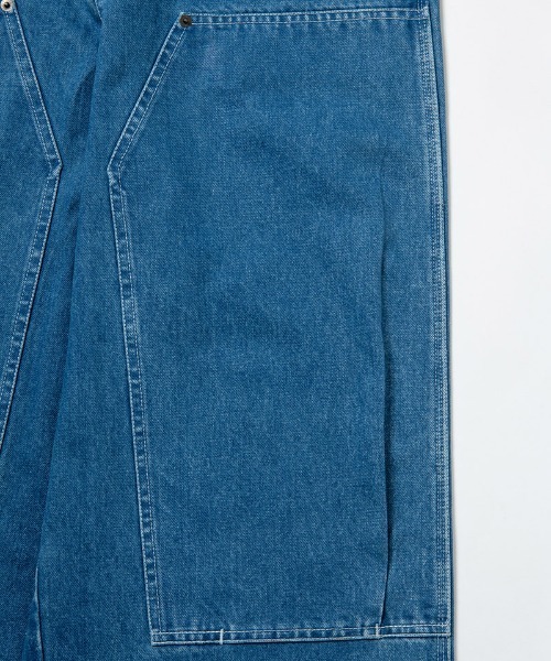 430(フォーサーティ)の「mp15285-DKB DENIM PANTS H-WASH デニムパンツ(26-155)(デニムパンツ・メンズ・インディゴブルー・1/2/3/0)」の5枚目の写真